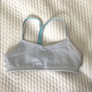 White ivivva sports bra